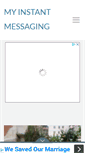 Mobile Screenshot of myinstantmessaging.com